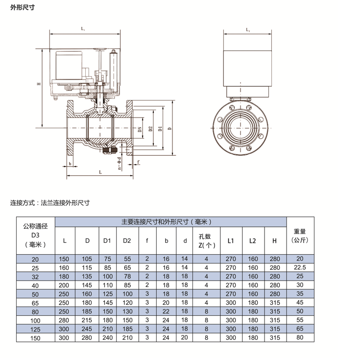 DQF电动球阀(图1)